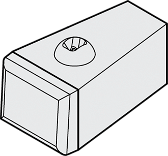 Блок основая ½ (1050)
