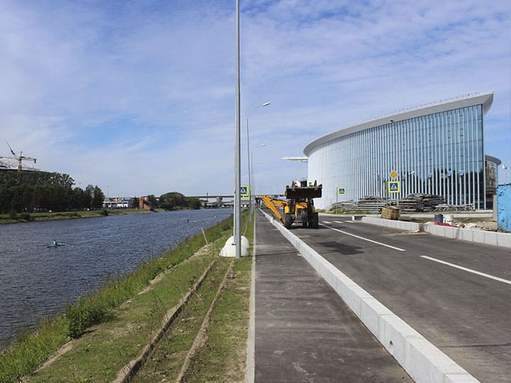 Набережная Гребного канала, Санкт-Петербург | поставка гранитной продукции