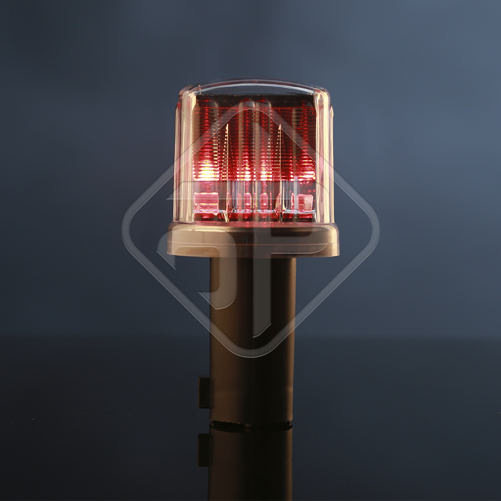 Миниатюра - Фонарь сигнальный на солнечной батарее типа ФС-4-С-II-К «Лидер SF» (красный)